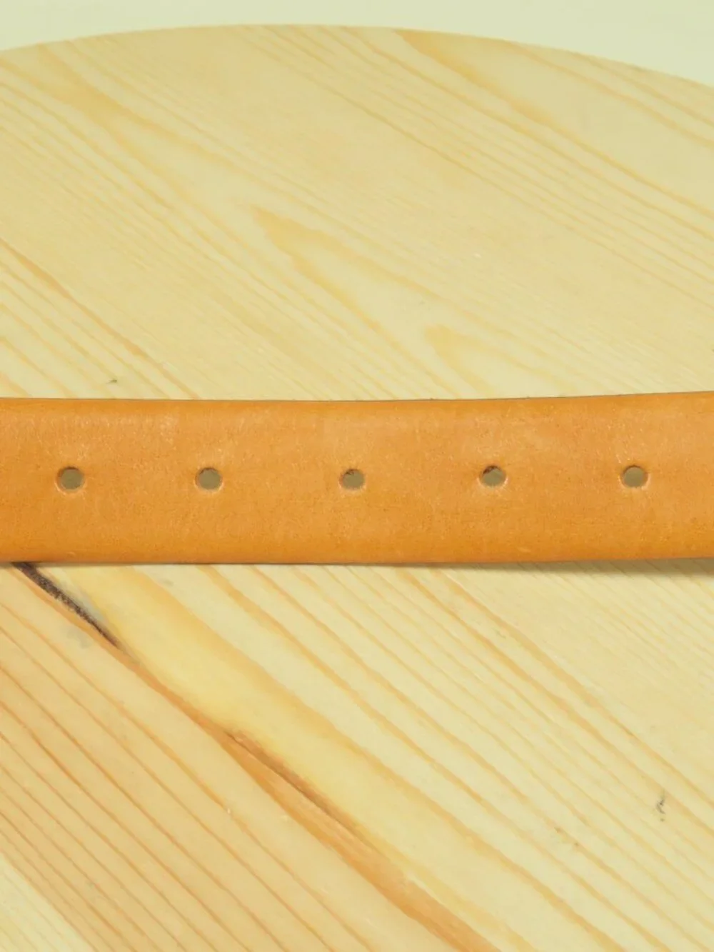 Hugo Boss Chuck-o Leather Dress Belt Mens 36 Light Tan